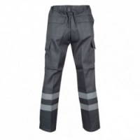 Pantalòn CArgo Gabardina con Cinta Reflectante 2